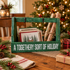 Green Christmas Caddy