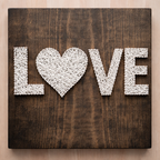 Valentine String Art Kit | Heart, Love & XO Designs
