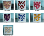 Paper Rose Heart Shadow Box