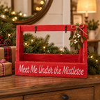 Red Christmas Caddy