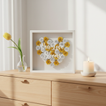 White and Yellow Paper Heart