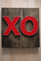 Valentine String Art Kit | Heart, Love & XO Designs