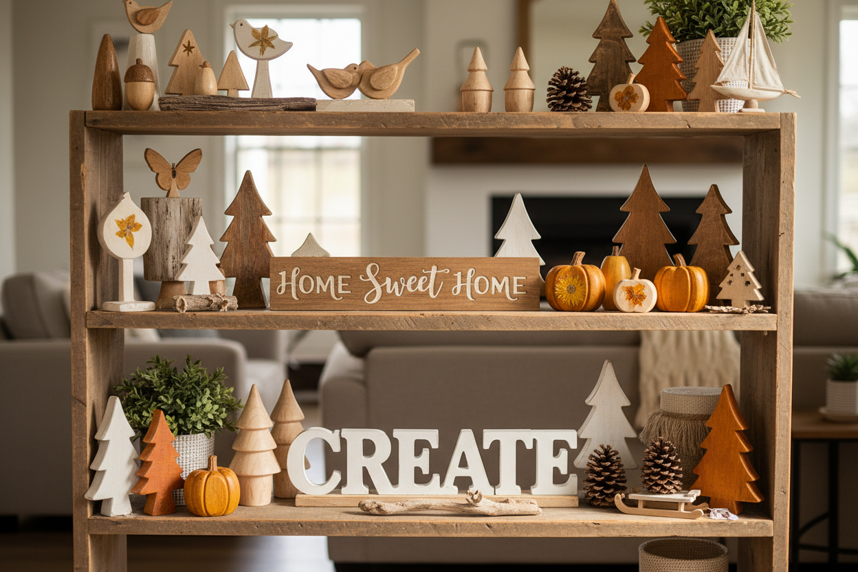 All-season wooden decor