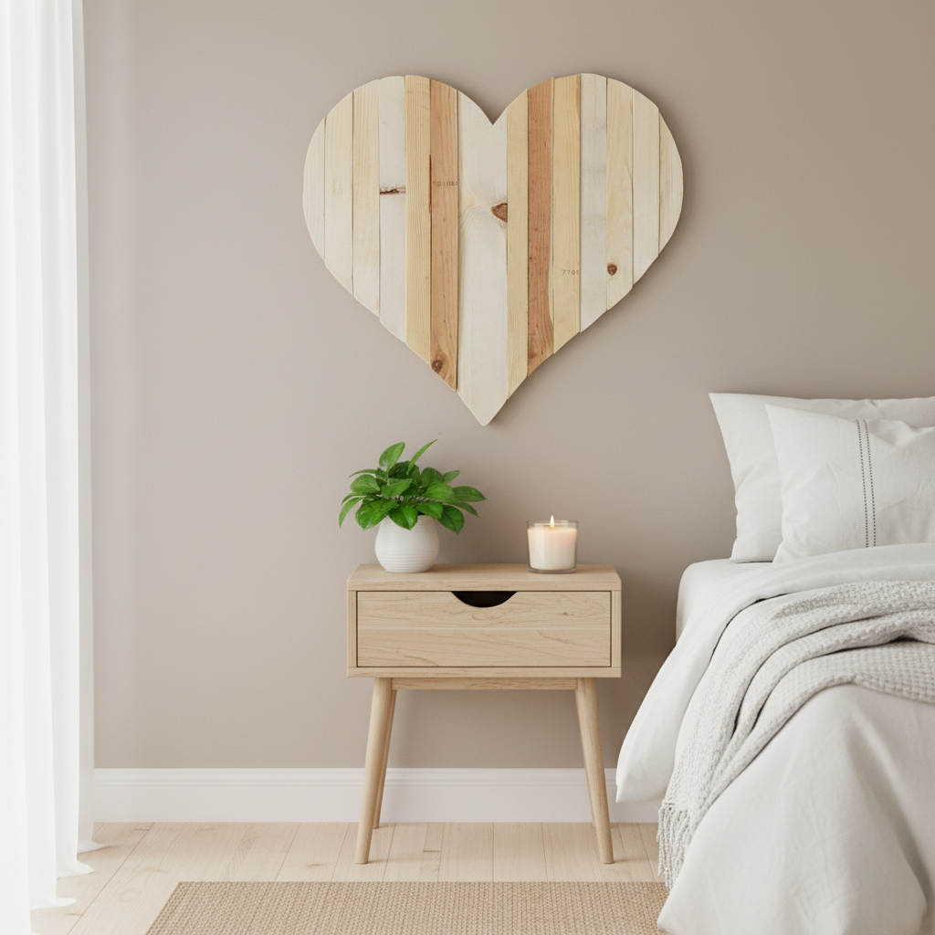 Bedroom everyday heart