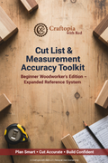 Cut List & Measurement Accuracy Toolkit – Woodworking Planning System (Digital Download)