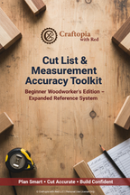 Cut List & Measurement Accuracy Toolkit – Woodworking Planning System (Digital Download)