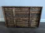 Rustic Wooden American Flag