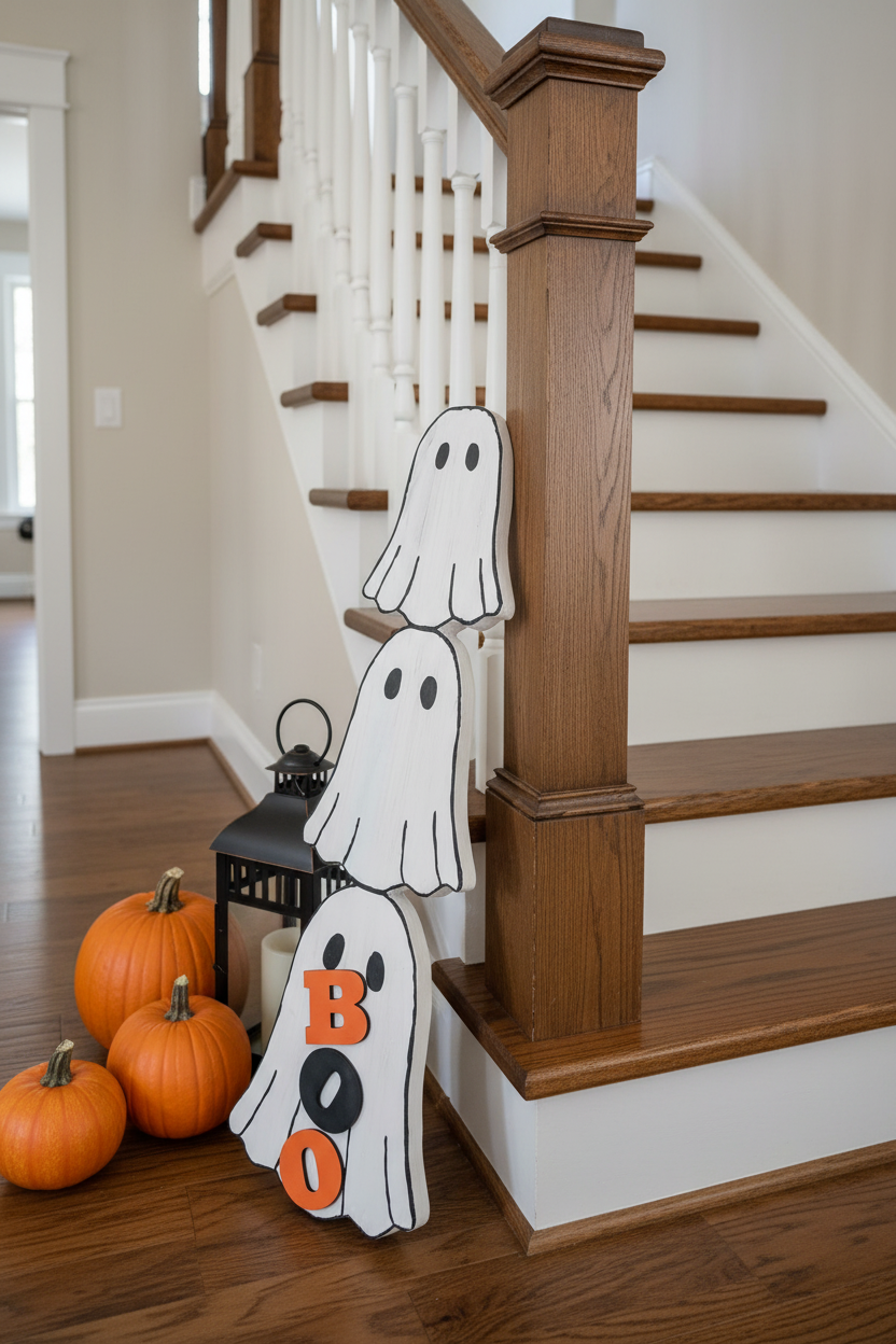 Ghost Totem Staircase Leaner