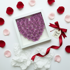 Purple lavender Heart