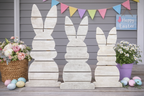 Rustic Bunnies Clean Porch