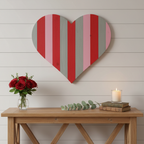 Shiplap console Heart