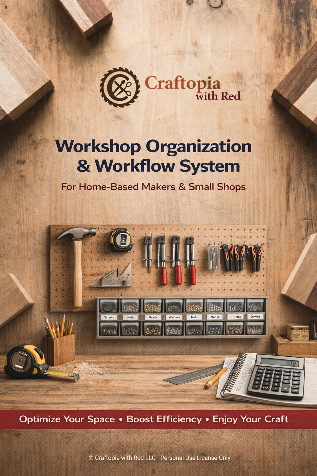 Workshop Organization & Workflow System (Digital Download)